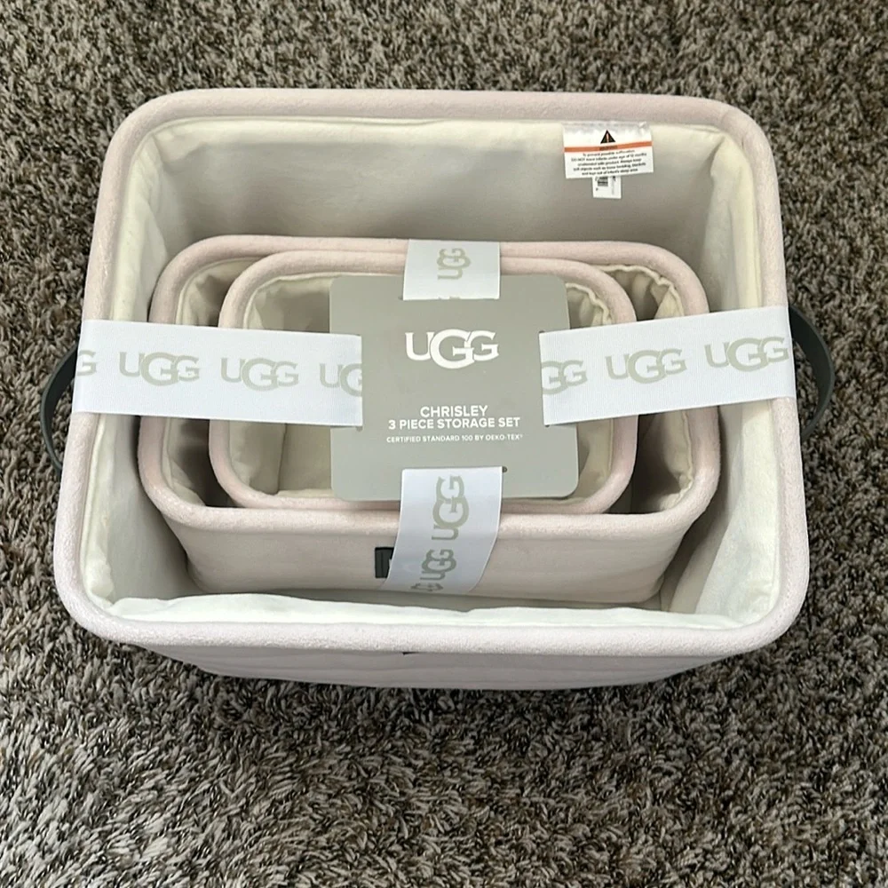 Ugg Chrisley 3 Piece Storage Set - Picture 2 of 6